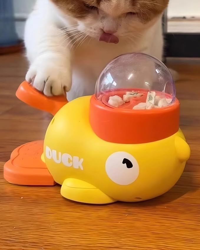 Interactive Treat Dispenser – Duck & Whale Edition